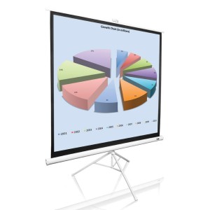 екран мобільний на тринозі 85