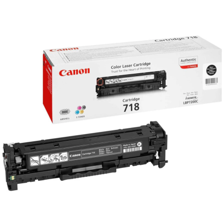 Витратні матеріали для друкувальних пристроїв CANON Cartridge 718 Black (2662B002AA)