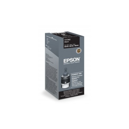 Витратні матеріали для друкувальних пристроїв EPSON M100/105/200 ink bottle (C13T77414A)