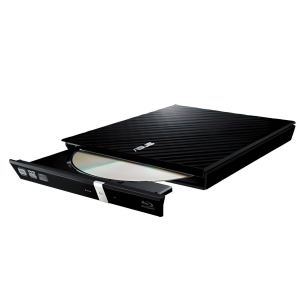 привід DVD+-R/RW SLIM зовнішній USB 2.0 SDRW-08D2S-ULITE/BLACK/ASUS. Photo 3
