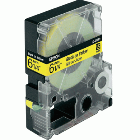 Витратні матеріали для друкувальних пристроїв EPSON Tape - LK2YBP Pastel Blk/Yell (C53S652002)
