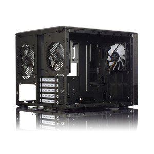 корпус ATX без БЖ Node804 Black Node 804 case Window. Photo 3
