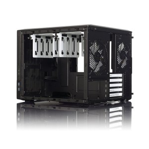корпус ATX без БЖ Node804 Black Node 804 case Window. Photo 2