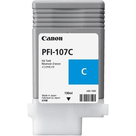 Витратні матеріали для друкувальних пристроїв CANON PFI-107 Cyan (130 ml) (6706B001AA)