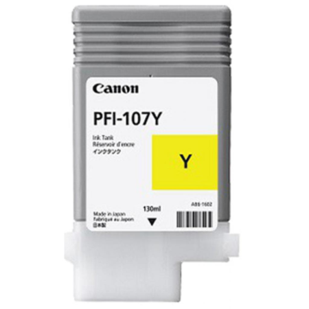 Витратні матеріали для друкувальних пристроїв CANON PFI-107 Yellow (130 ml) (6708B001AA)