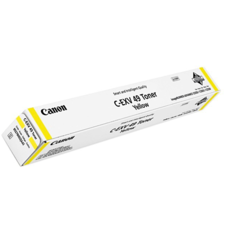 Витратні матеріали для друкувальних пристроїв CANON C-EXV49 toner yellow(19K) (8527B002AA)