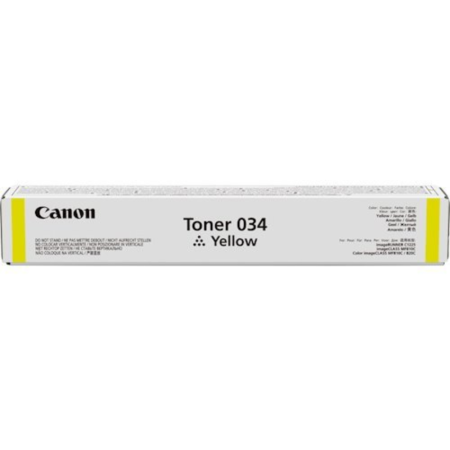 Витратні матеріали для друкувальних пристроїв CANON C-EXV034 toner yellow (9451B001AA)