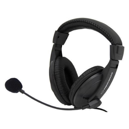 Навушники, гарнітура ESPERANZA Esperanza Headset EH103 Black (EH103)