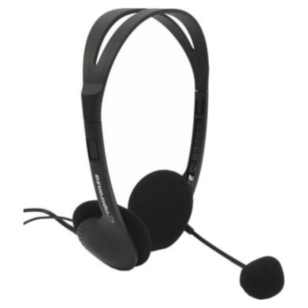 Навушники, гарнітура ESPERANZA Esperanza Headset EH102 Black (EH102)