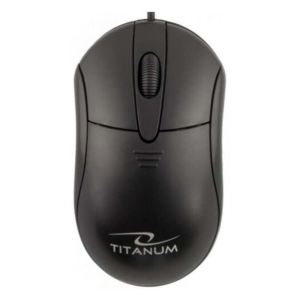 миша дротова Titanum Mouse TM107K Black