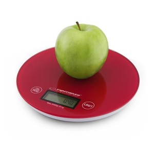 Ваги кухоннi, круглі, Red, макс вага 5 кг,  обмінна гарантія EKS003R Kitchen Scale Mango