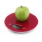 Ваги кухоннi, круглі, Red, макс вага 5 кг,  обмінна гарантія EKS003R Kitchen Scale Mango. Photo 1