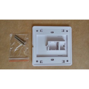 Рамка облицювальна на один порт, шторка, 86х86 KD-FP05. Photo 3 Рамка облицювальна на один порт, шторка, 86х86 KD-FP05. Photo 3