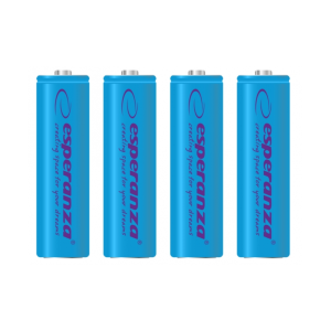 Акумулятор Ni-MH AA 2000 mAh, 4шт, голубий EZA104B. Photo 2