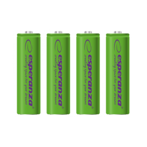 Акумулятор Ni-MH AA 2000 mAh, 4шт, зелений EZA104G. Photo 2