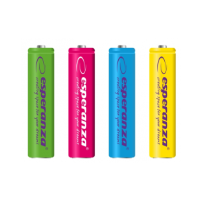 Акумулятор Ni-MH AAA 1000 mAh, 4шт, мiкс кольорiв EZA107. Photo 2