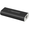 Універсальна мобільна батарея ESPERANZA EMP105K - 4400 mAh Black (EMP105K)