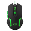 Миш ESPERANZA Mouse MX205 FIGHTER Green (EGM205G)