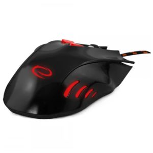 миша дротова Mouse MX401 HAWK Black-Red. Photo 2