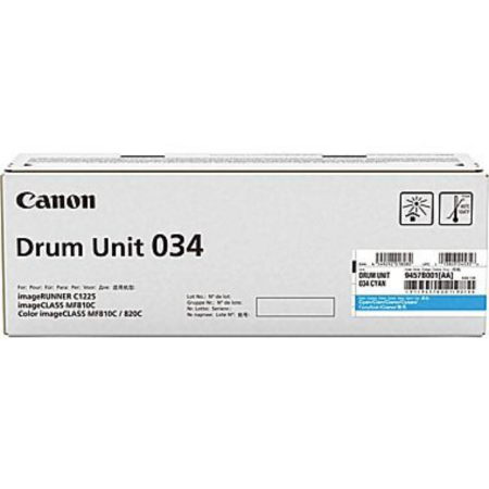 Витратні матеріали для друкувальних пристроїв CANON C-EXV034 DrumUnit cyan (9457B001AA)