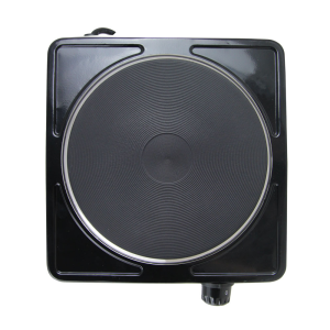 Електроплитка настільна 1500W, Black, 1 комфорка,  5 темп. режимів, обмінна гарантія EKH002K Electric Hot Plate. Photo 2