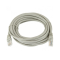 Патч-корд RJ45, UTP 6, 3.0m, 24AWG, CU, сірий KD-PAUT6300GY. Photo 1