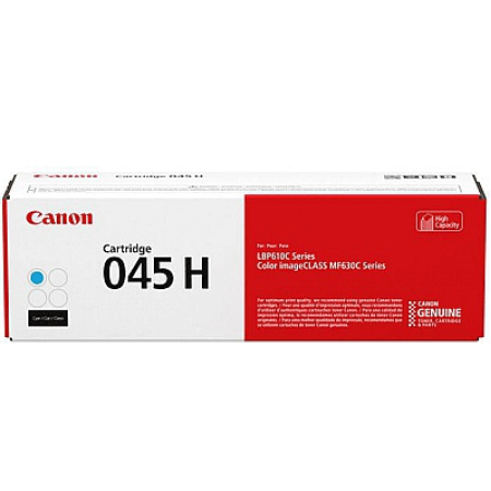 Витратні матеріали для друкувальних пристроїв CANON Cartridge 045H Cyan(2.8K) (1245C002AA)