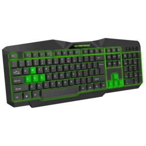 клавiатура дротова Keyboard EGK201 Green USB LED