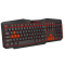 клавiатура дротова Keyboard EGK201 Red USB LED. Photo 1