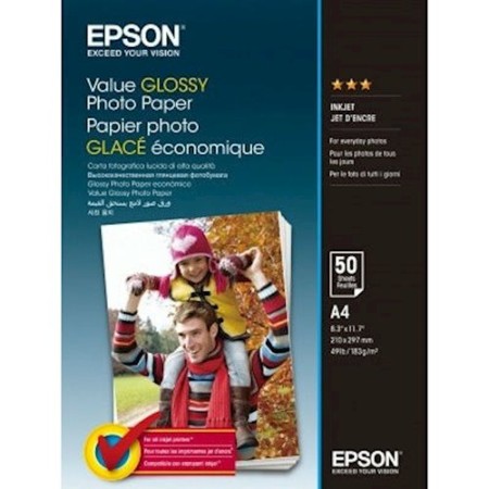 Папір EPSON A4 ValueGlossyPhPaper 50sheets (C13S400036)