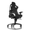 Крісло геймерське NOBLECHAIRS EPIC Real Leather Blck/Wht/Red (NBL-RL-EPC-001)