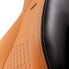 Крісло геймерське NOBLECHAIRS ICON Real Leather Cognac/Black (NBL-ICN-RL-CBK)