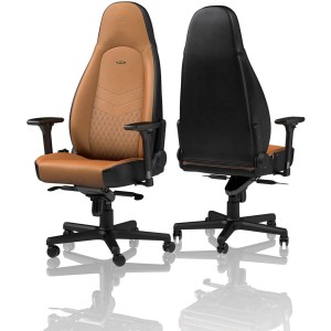 Крісло геймерське Noblechairs ICON Real Leather Cognac/Black. Photo 2