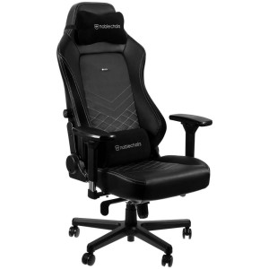 Крісло геймерське Noblechairs HERO Black/Platinum White. Photo 3