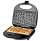 Вафельниця 1000W Black, антипригарне покриття, індикатор готовності/нагріву, обмінна гарантія EKT008 Waffle Maker 1000W. Photo 1