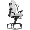 Крісло геймерське NOBLECHAIRS EPIC White/Black (NBL-PU-WHT-001)