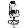 Крісло геймерське NOBLECHAIRS EPIC White/Black (NBL-PU-WHT-001)