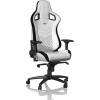 Крісло геймерське NOBLECHAIRS EPIC White/Black (NBL-PU-WHT-001)