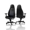 Крісло геймерське NOBLECHAIRS ICON Black/Blue (NBL-ICN-PU-BBL)