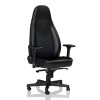 Крісло геймерське NOBLECHAIRS ICON Black/Blue (NBL-ICN-PU-BBL)