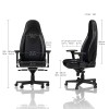 Крісло геймерське NOBLECHAIRS ICON Black/Blue (NBL-ICN-PU-BBL)