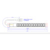 Блок живлення (PDU) CONTEG IP-BA-C12C300010 (IP-BA-C12C300010)