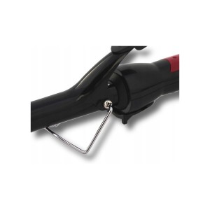 Плойка 19мм, керамічне покриття, 25 Вт, чорно-черв она, обмінна гарантія Hair Curler EBL004. Photo 3