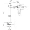 Аксесуар для моніторів і інформаційних дисплеїв BRATECK LDT12-C011 (LDT12-C011)