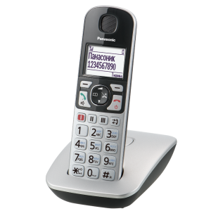 Радіотелефон (срібло) KX-TGE510RUS