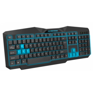 клавiатура дротова Keyboard EGK201 Blue USB LED