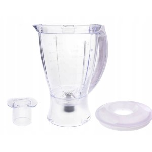 Блендер настільний, 350Вт, чаша 1,5 л,біло-сірий,  обмінна гарантія EKM023E. Photo 3