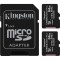 Карта пам'яті 64GB microSDXC C10 A1 Canvas Select Plus 100R UHS-I, U1, V10, Two Pack + Single ADP SDCS2/64GB-2P1A. Photo 1