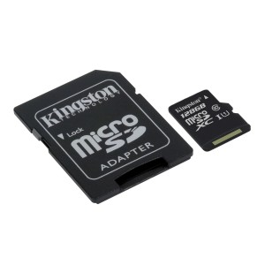 Карта пам'яті 128GB microSDXC C10 A1 Canvas Select  Plus 100R UHS-I, U1, V10 + adapter SDCS2/128GB