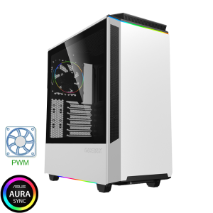Корпус ATX без блока живлення Paladin white. Photo 2